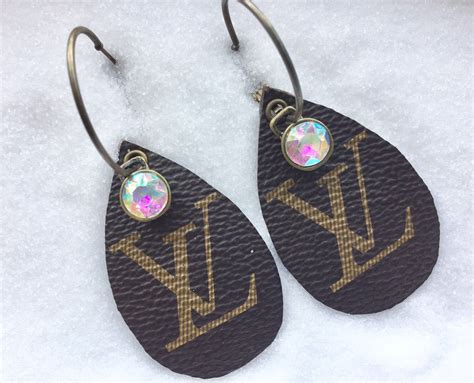 faux louis vuitton earrings